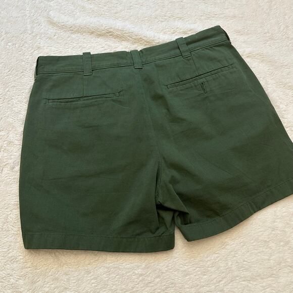 Women's J. Crew Shorts sz 31 Green Shorts 5 inch inseam Shorts - Picture 5 of 10
